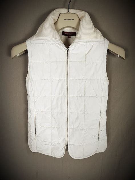 orange burberry vest|Burberry puffer vest women.